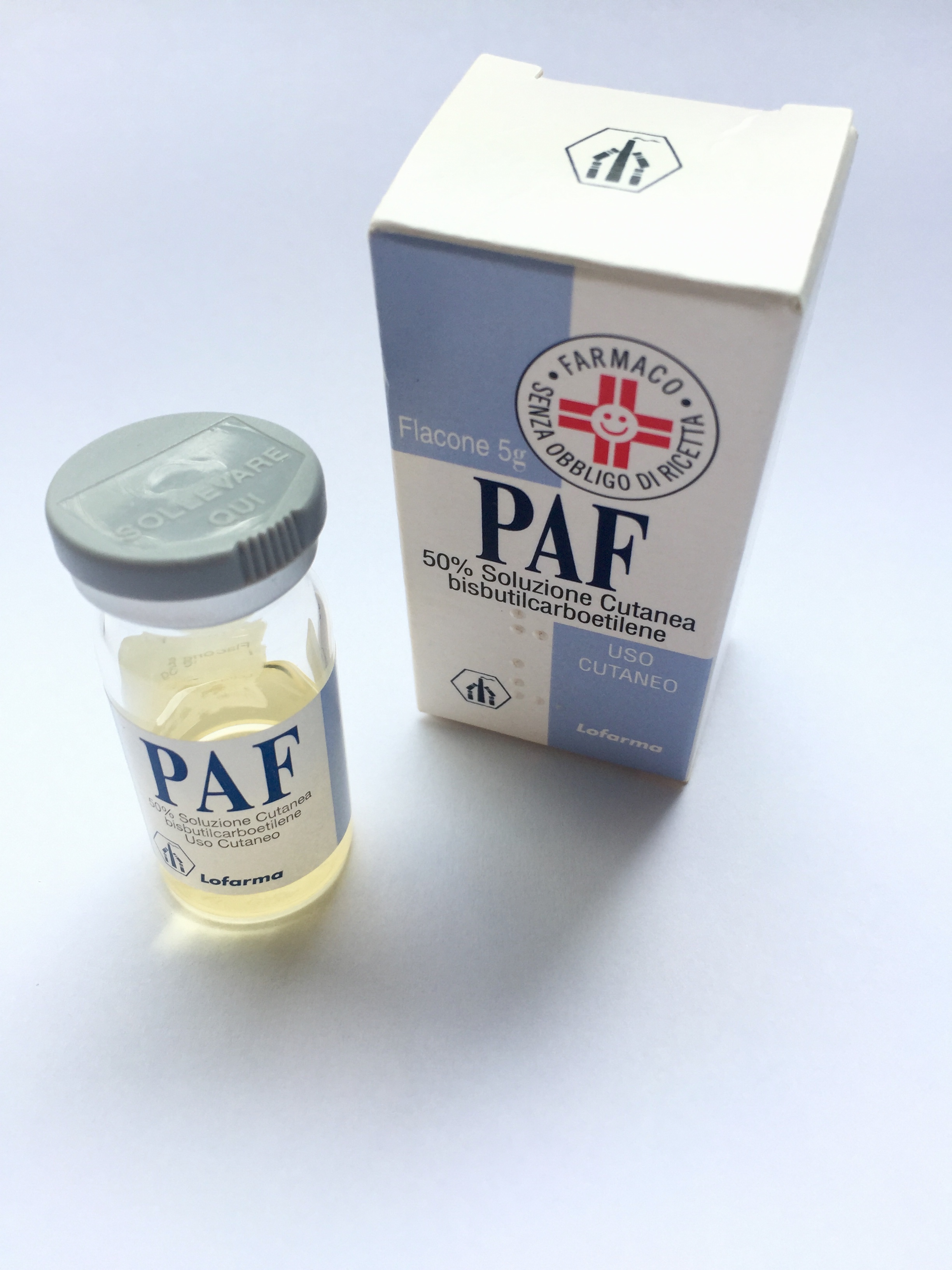PAF*50% SOL CUT FL 5G - Farmacia Mortise