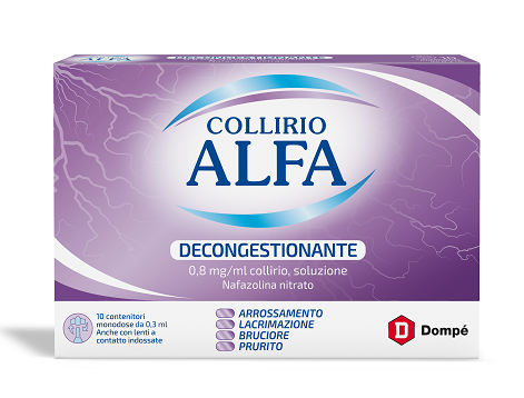 COLLIRIO ALFA DEC*10CONT 0,3ML - Farmacia Mortise