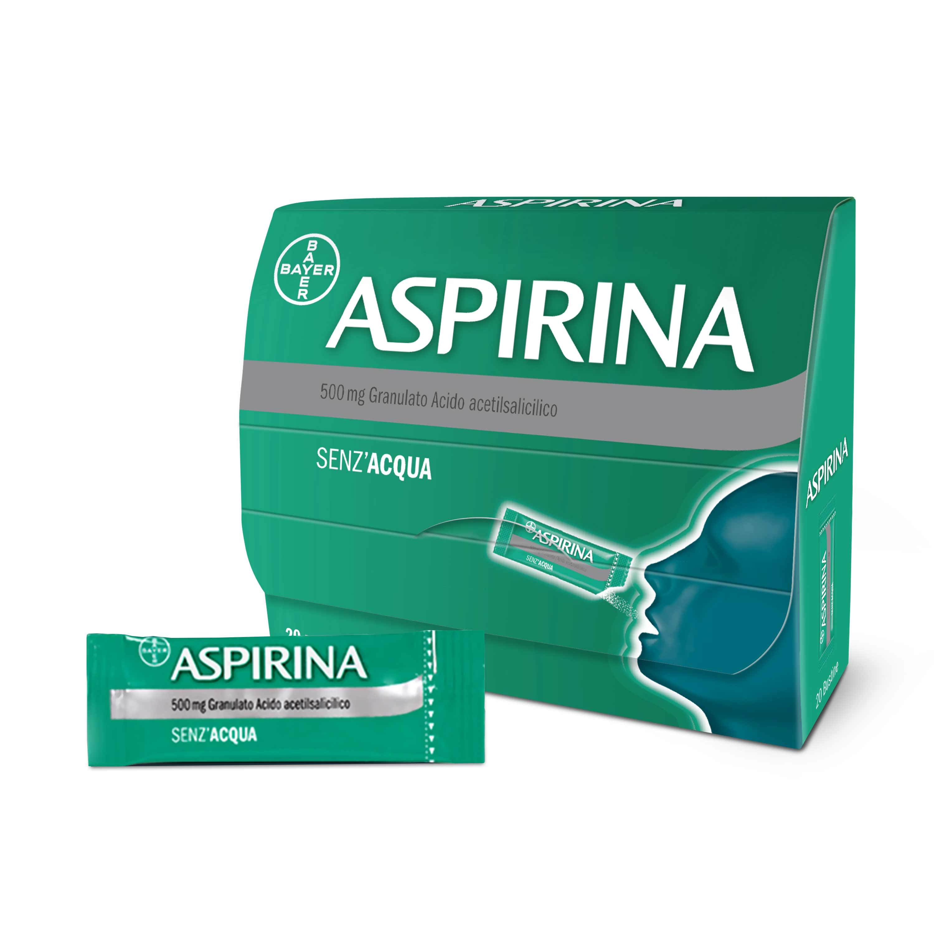 ASPIRINA*OS GRAT 20BUST 500MG - Farmacia Mortise
