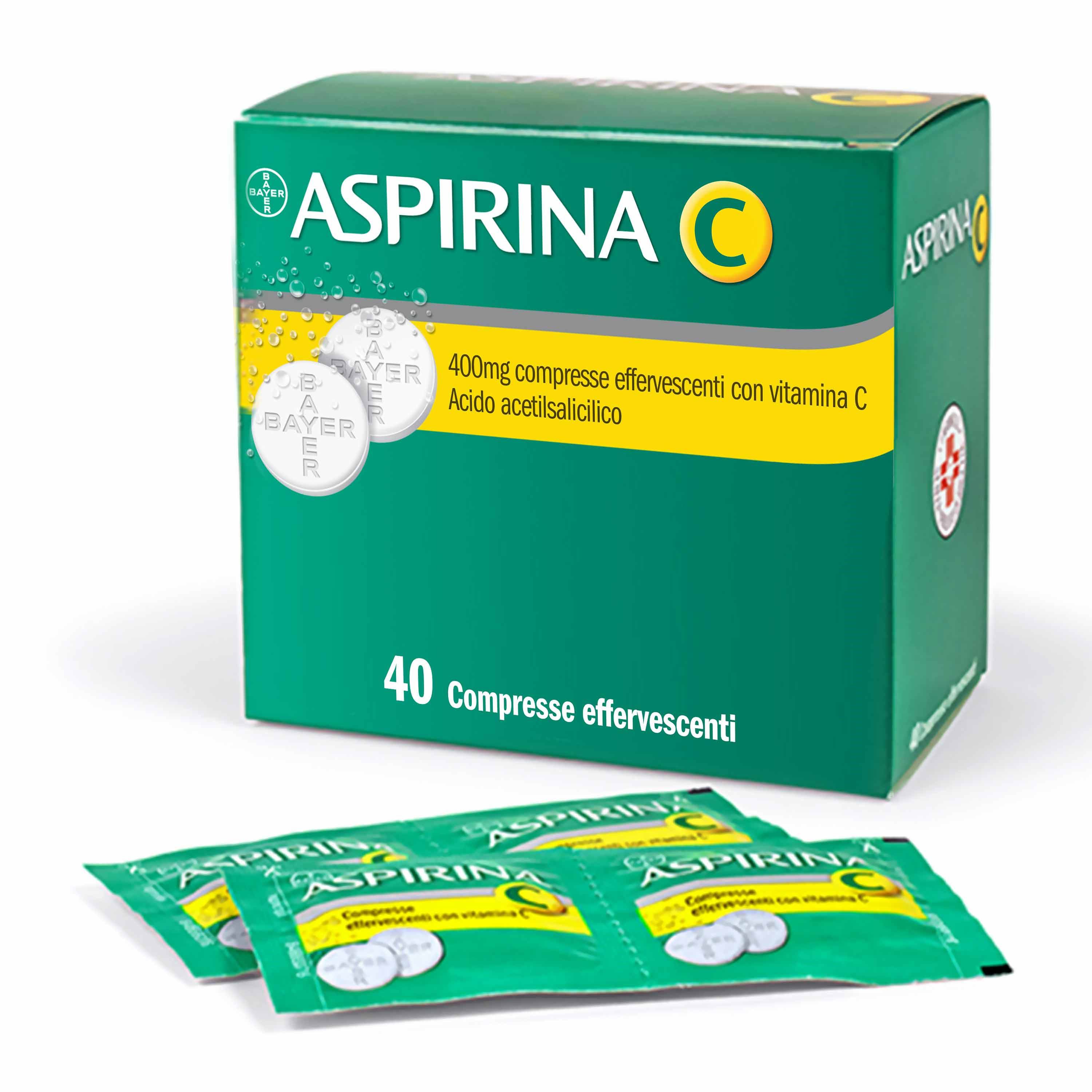 ASPIRINA C*40CPR EFF 400+240MG - Farmacia Mortise