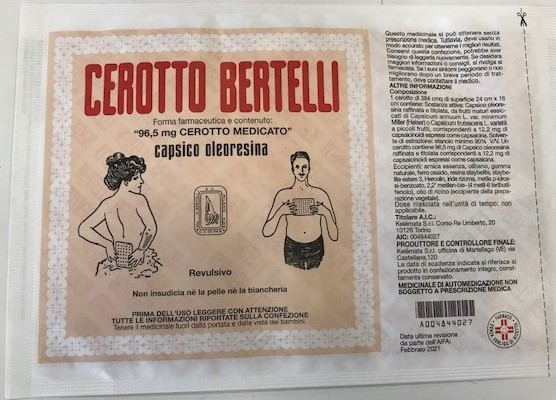 CEROTTO BERTELLI*GRANDECM16X24 - Farmacia Mortise