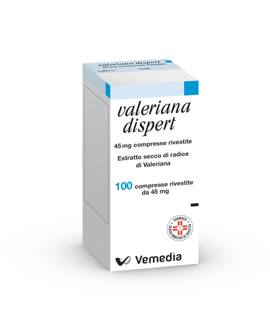 VALERIANA DISPERT*100CPR 45MG - Farmacia Mortise