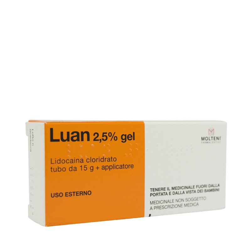 LUAN*GEL 15G 2,5%+APPLICATORE - Farmacia Mortise