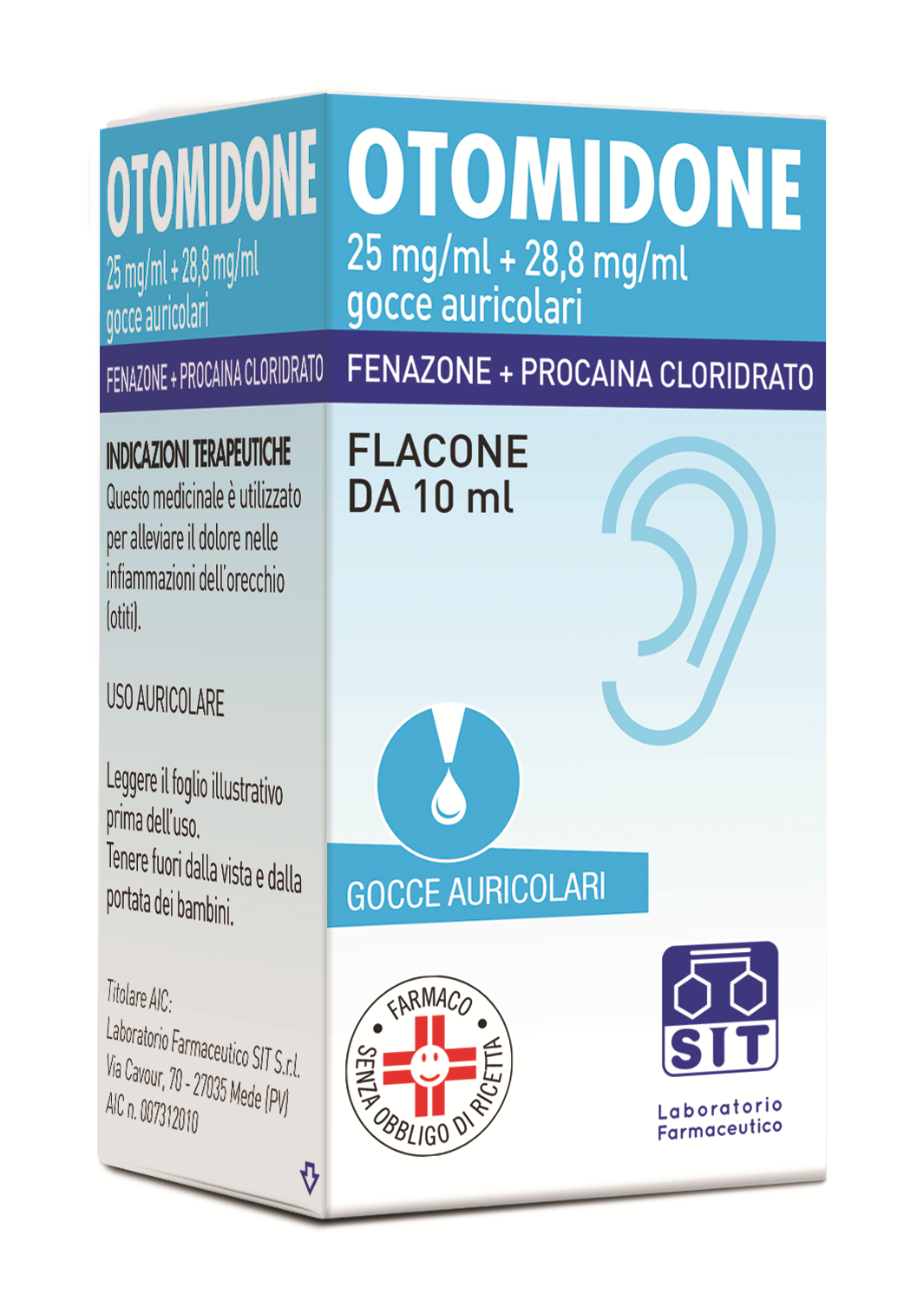 OTOMIDONE*GTT OTO 10ML - Farmacia Mortise