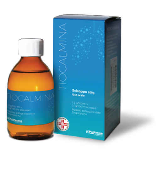 TIOCALMINA*SCIR 200G - Farmacia Mortise