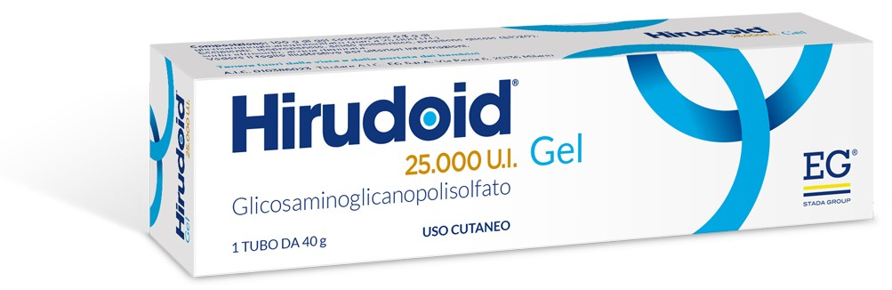 HIRUDOID 25000UI*GEL 40G - Farmacia Mortise