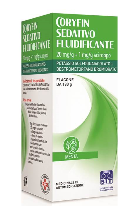 CORYFIN SEDATIVO FLUIDIF*SCIR - Farmacia Mortise