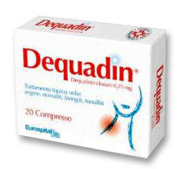 DEQUADIN*20CPR 0,25MG - Farmacia Mortise