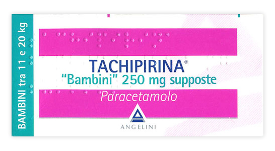 TACHIPIRINA*BB 10SUPP 250MG - Farmacia Mortise