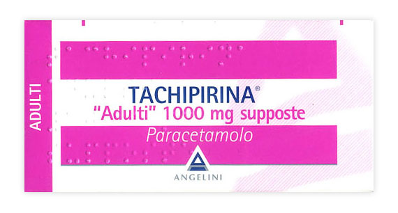 TACHIPIRINA*AD 10SUPP 1000MG - Farmacia Mortise