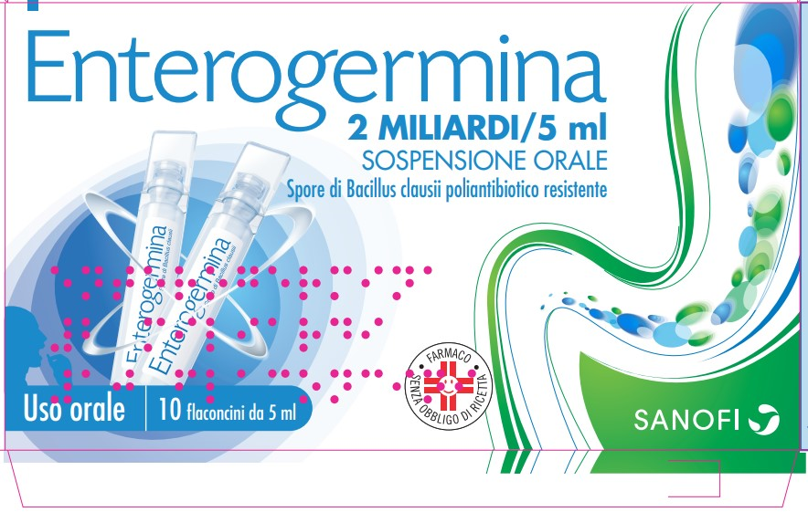 ENTEROGERMINA*OS 10FL 2MLD/5ML - Farmacia Mortise
