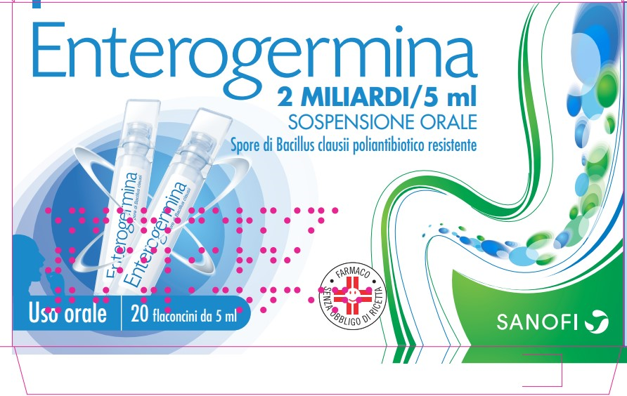 ENTEROGERMINA*OS 20FL 2MLD/5ML - Farmacia Mortise