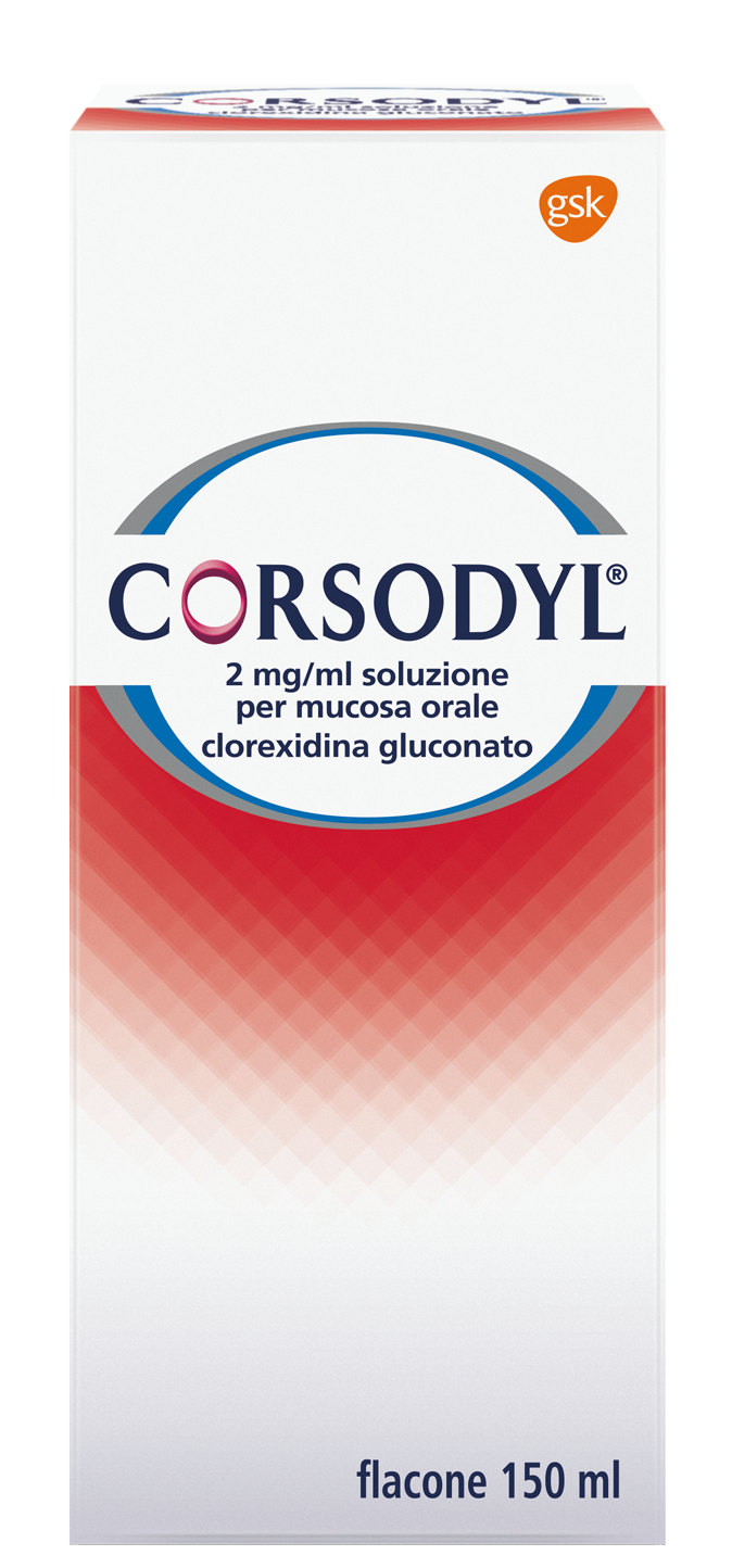 CORSODYL*SOLUZ 150ML 200MG/100 - Farmacia Mortise