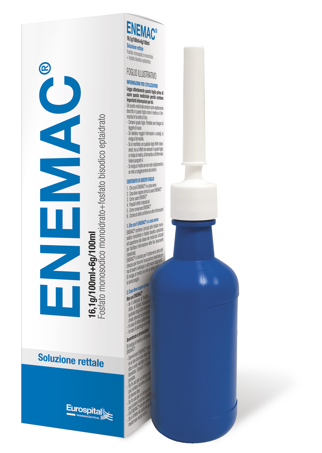 ENEMAC*FL 130ML 16,1+6/100ML - Farmacia Mortise