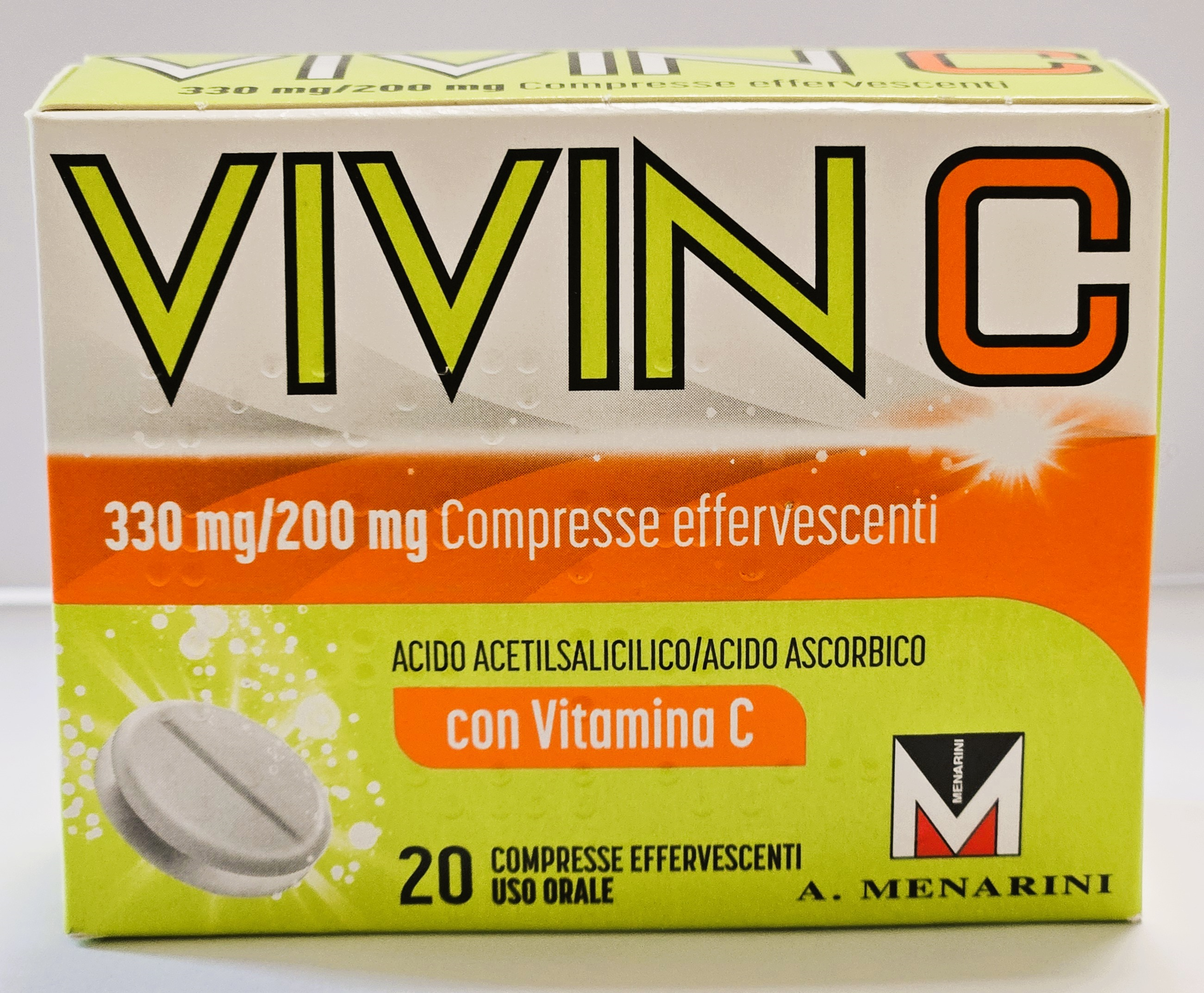 VIVIN C*20CPR EFF 330MG+200MG - Farmacia Mortise