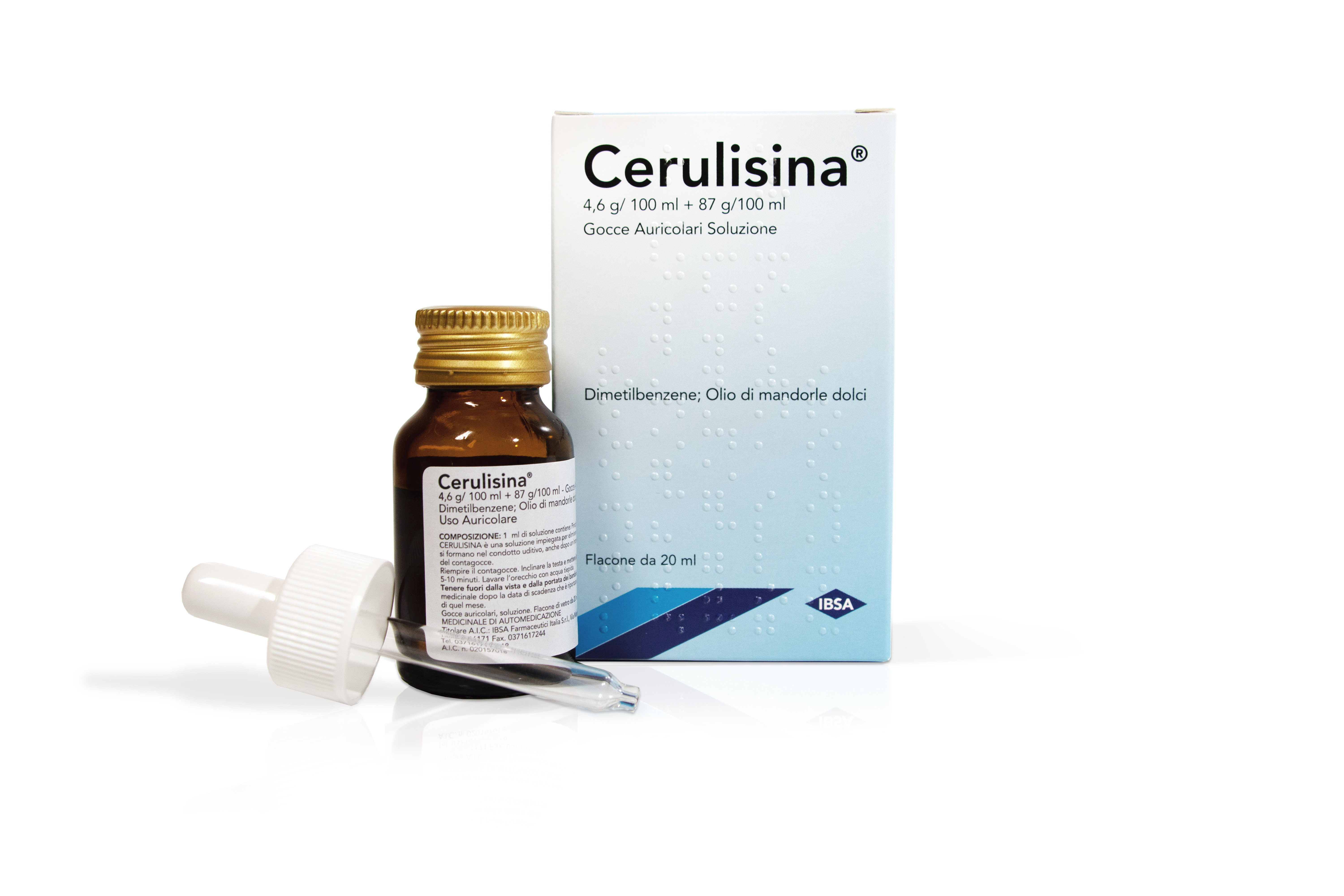 CERULISINA*GTT OTO FL 20ML - Farmacia Mortise