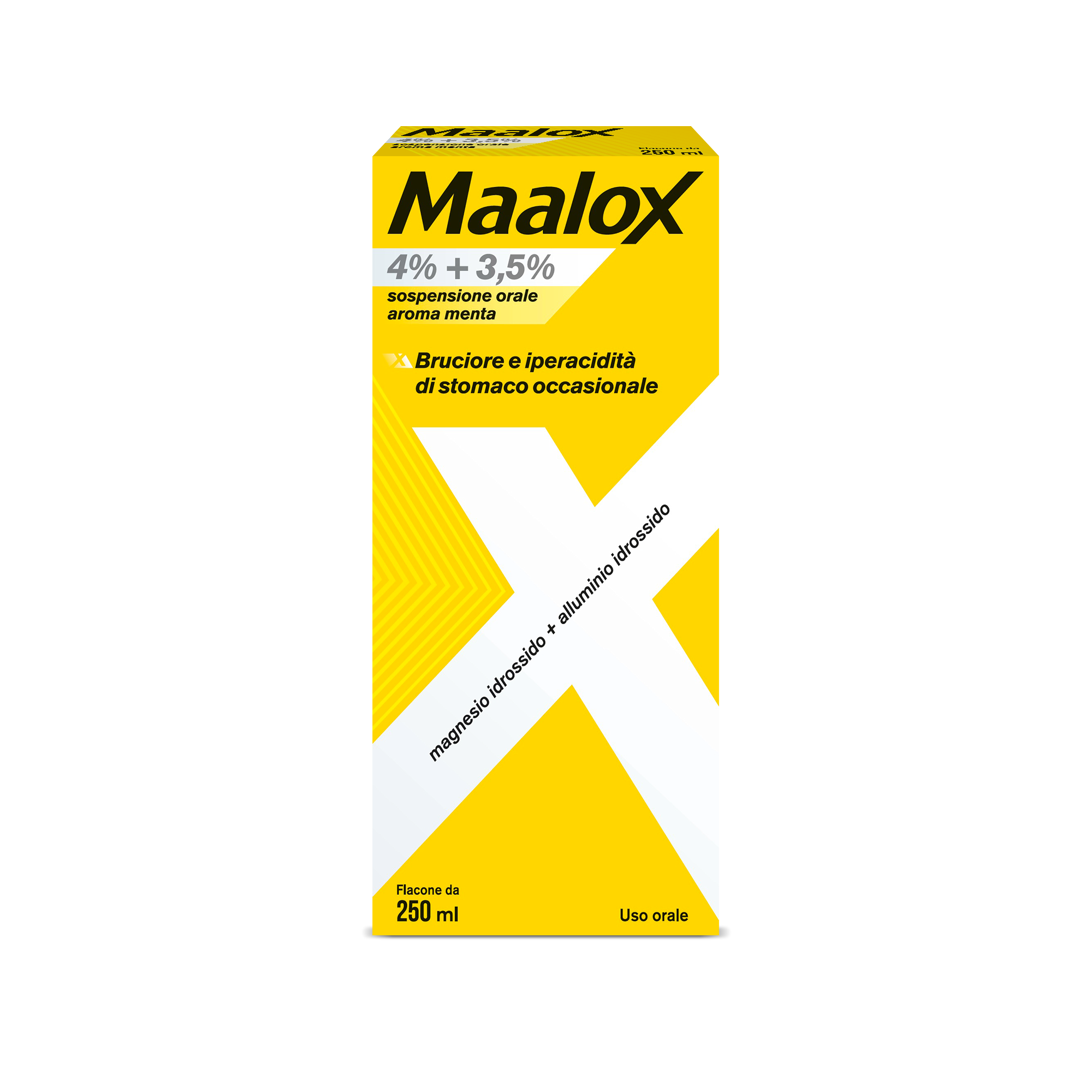 MAALOX*OS SOSP 250ML 4+3,5% ME - Farmacia Mortise