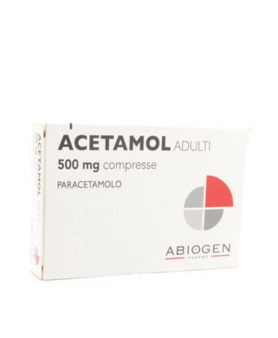 ACETAMOL*AD 20CPR 500MG - Farmacia Mortise
