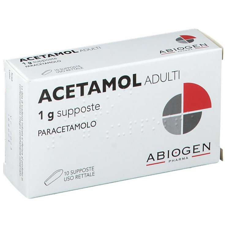 ACETAMOL*AD 10SUPP 1G - Farmacia Mortise