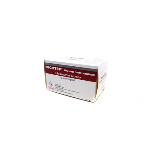 MICOTEF*15 OV VAG 100MG - Farmacia Mortise