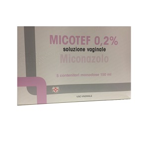 MICOTEF*SOL VAG 5FL 150ML 0,2% - Farmacia Mortise