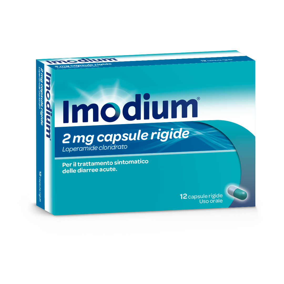 IMODIUM*12CPS 2MG - Farmacia Mortise