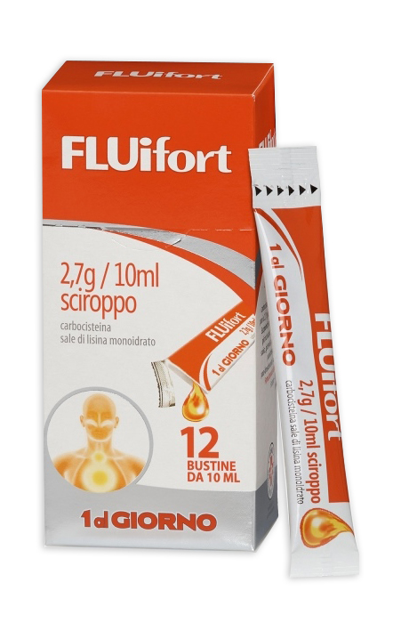 FLUIFORT*SCIR 12BUST 2,7G/10ML - Farmacia Mortise