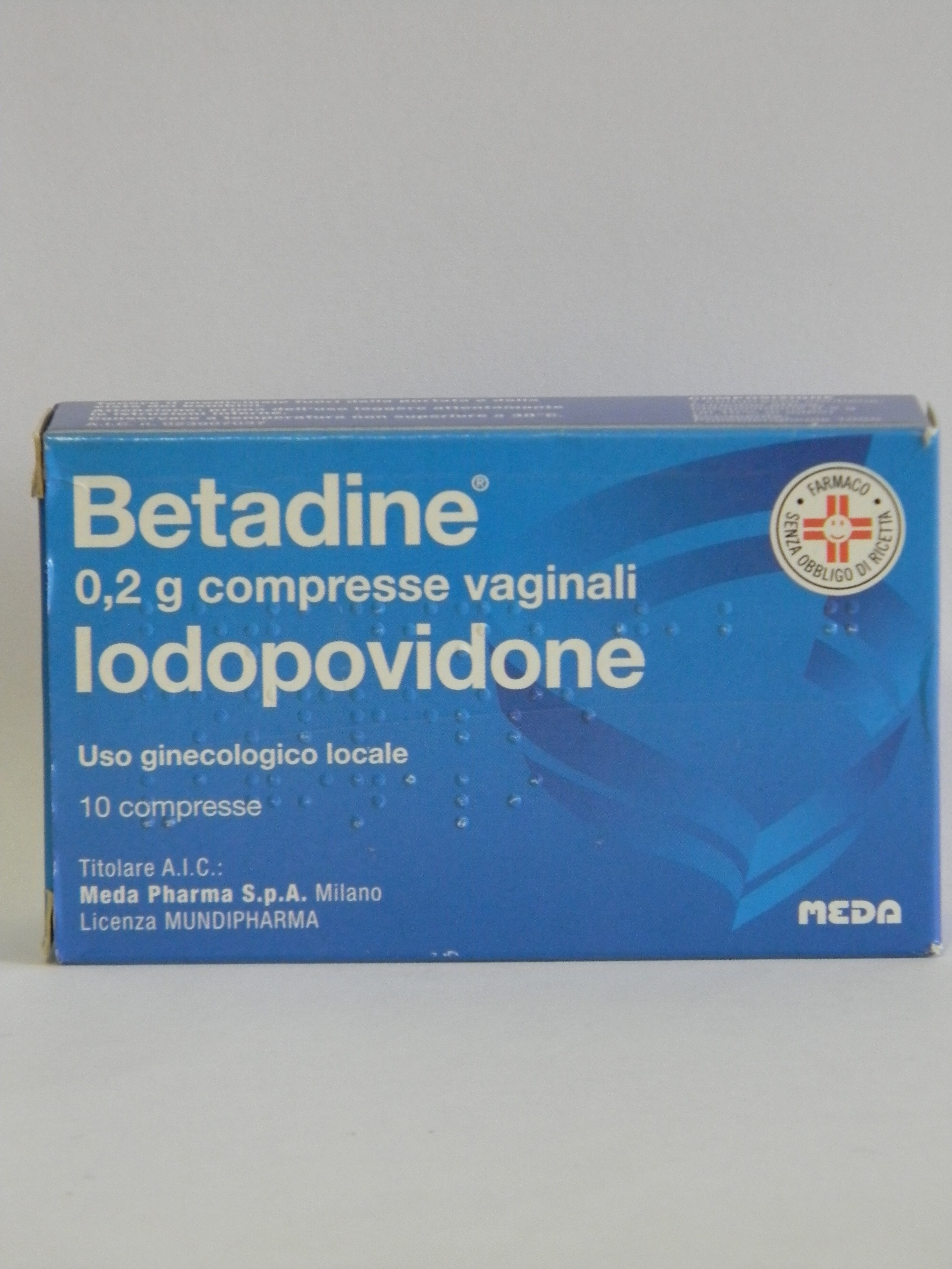 BETADINE*10CPR VAG 200MG - Farmacia Mortise
