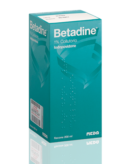 BETADINE*COLLUT FL 200ML 1% - Farmacia Mortise