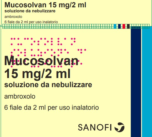 MUCOSOLVAN*NEBUL 6F 15MG 2ML - Farmacia Mortise