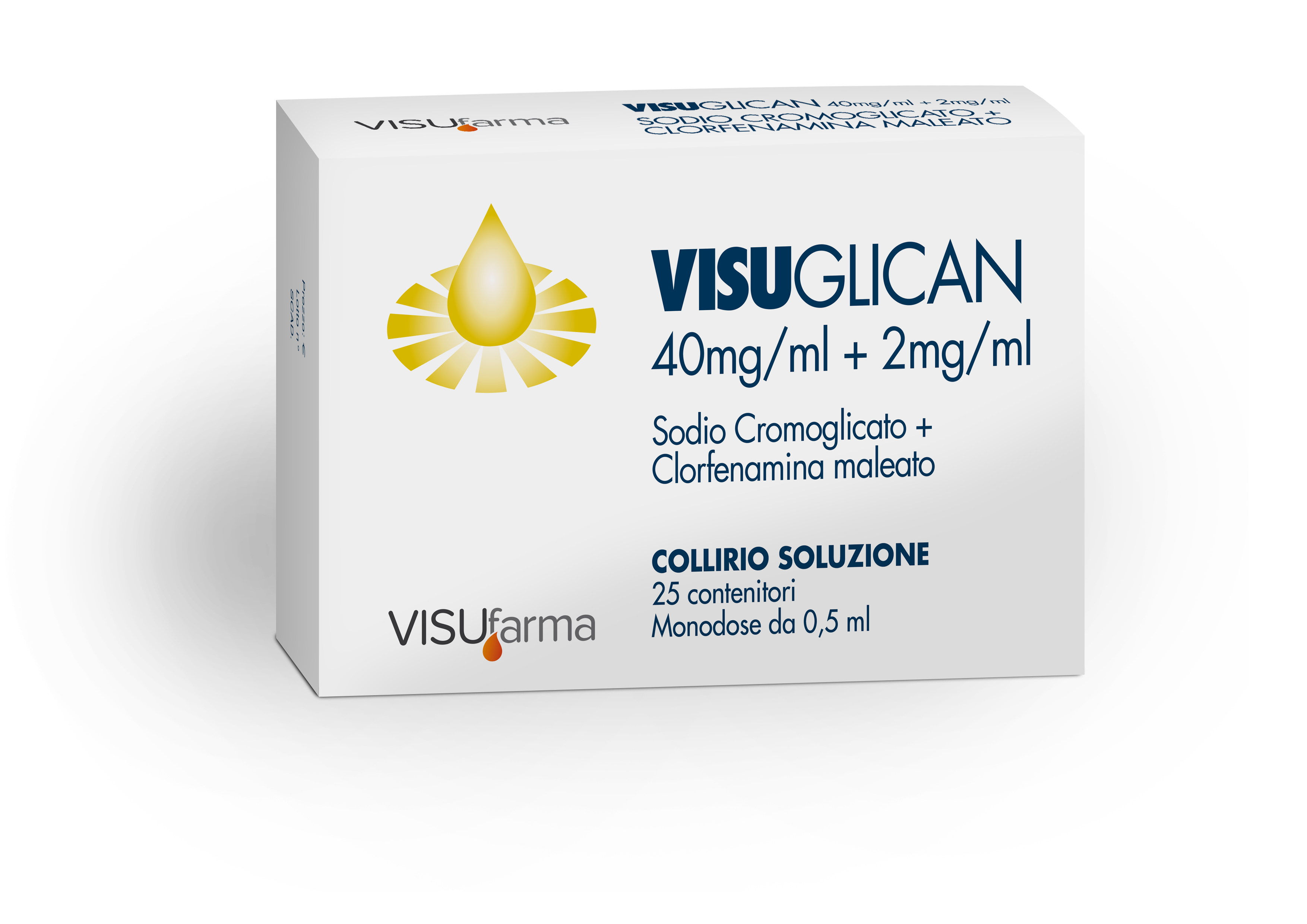 VISUGLICAN*COLL 25D 40+2MG/ML - Farmacia Mortise