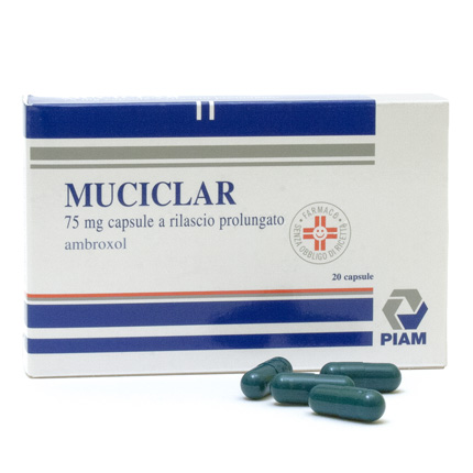 MUCICLAR*20CPS 75MG RP - Farmacia Mortise