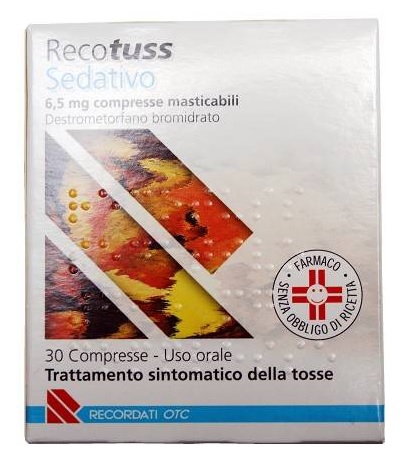 RECOTUSS SEDAT*30CPR MAST6,5MG - Farmacia Mortise