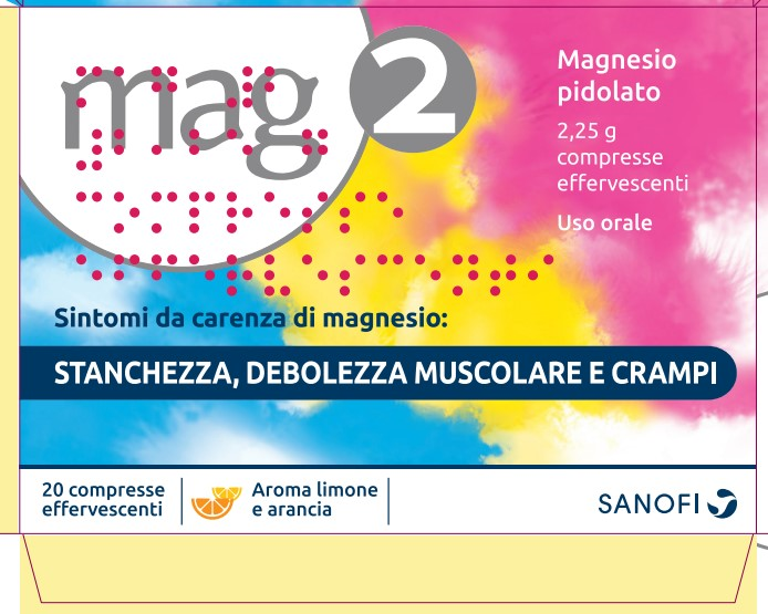 MAG 2*20CPR EFF 2,25G - Farmacia Mortise