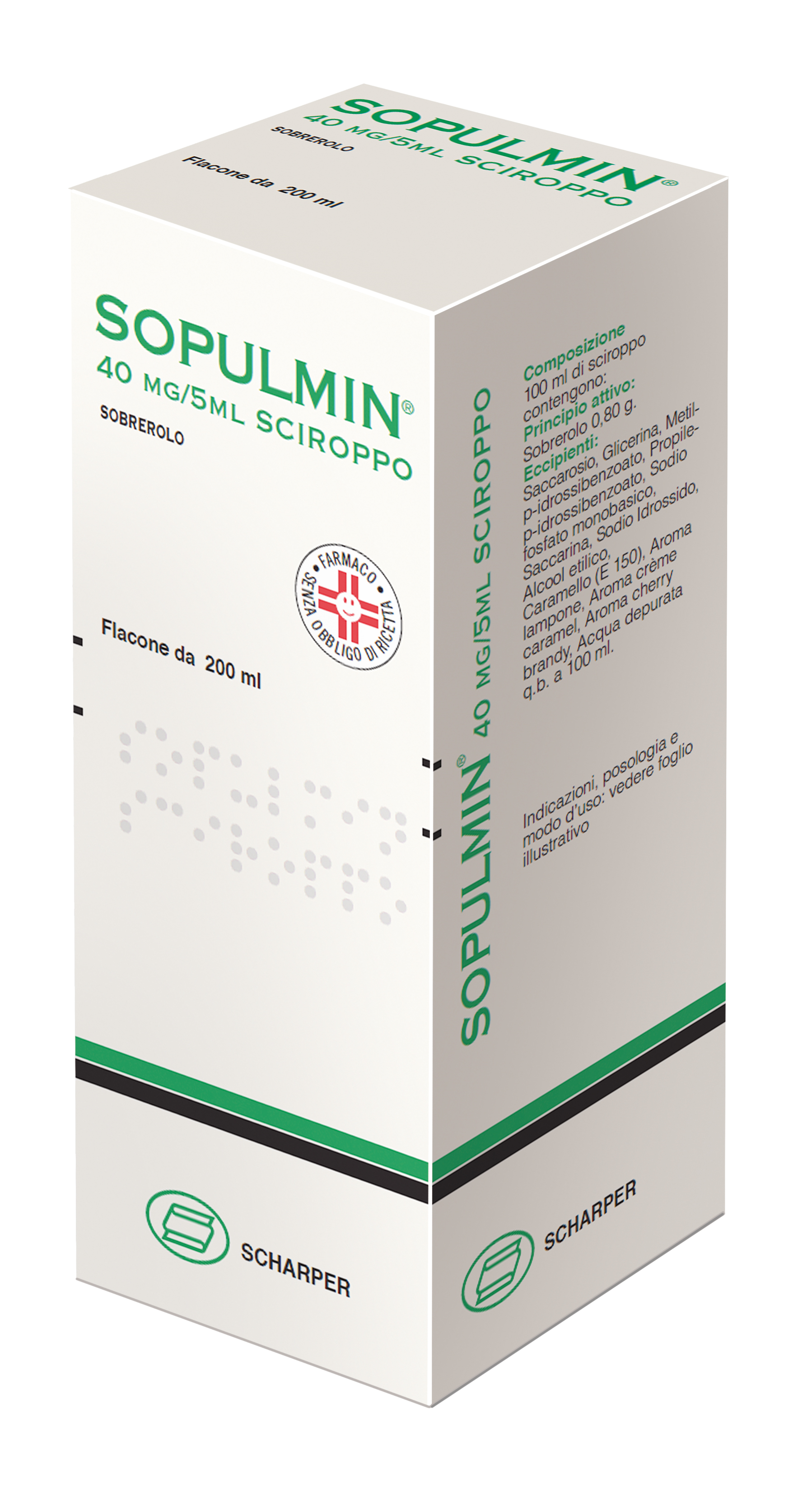 SOPULMIN*SCIR 200ML 0,8G/100ML - Farmacia Mortise