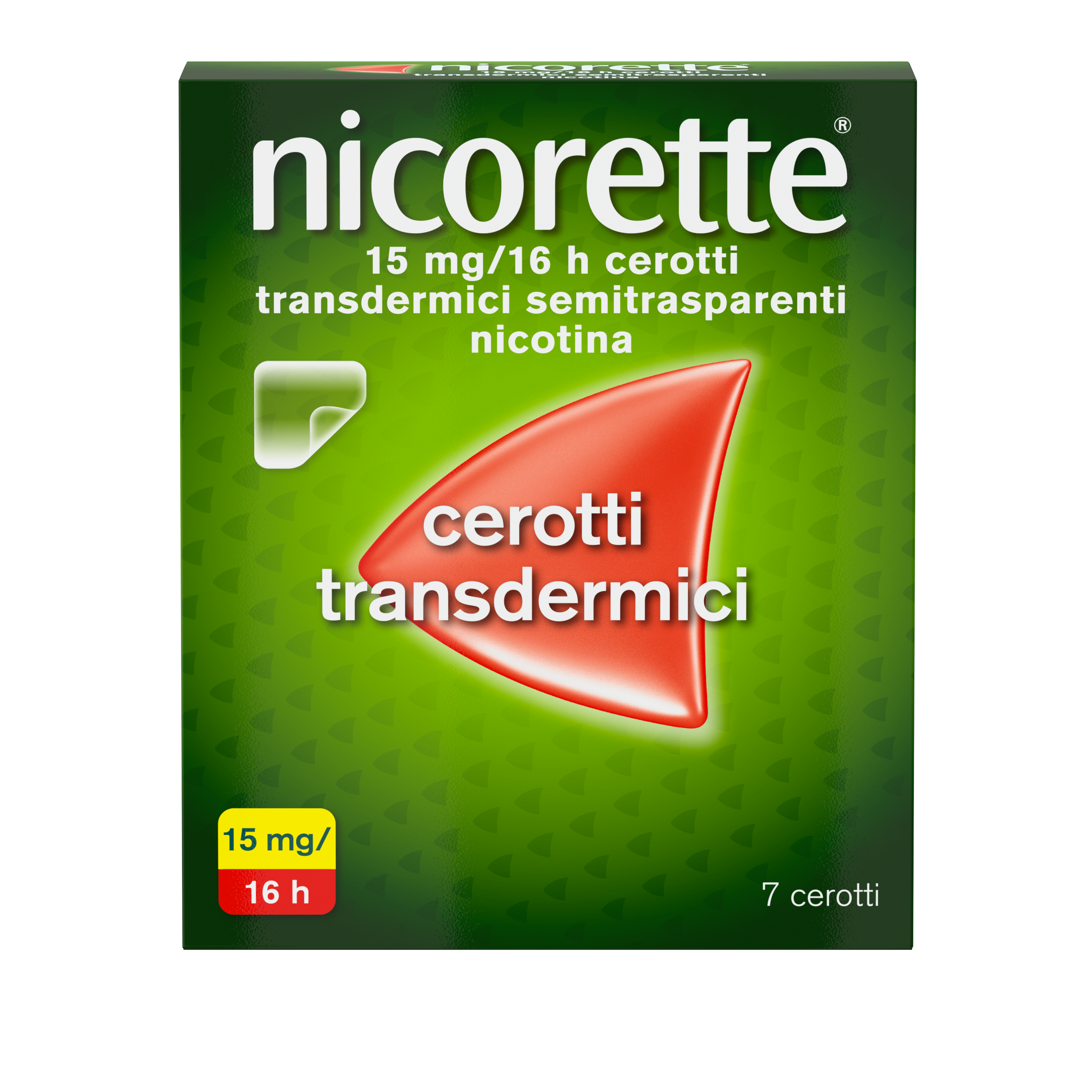 NICORETTE*7CER TRANSD 15MG/16H - Farmacia Mortise
