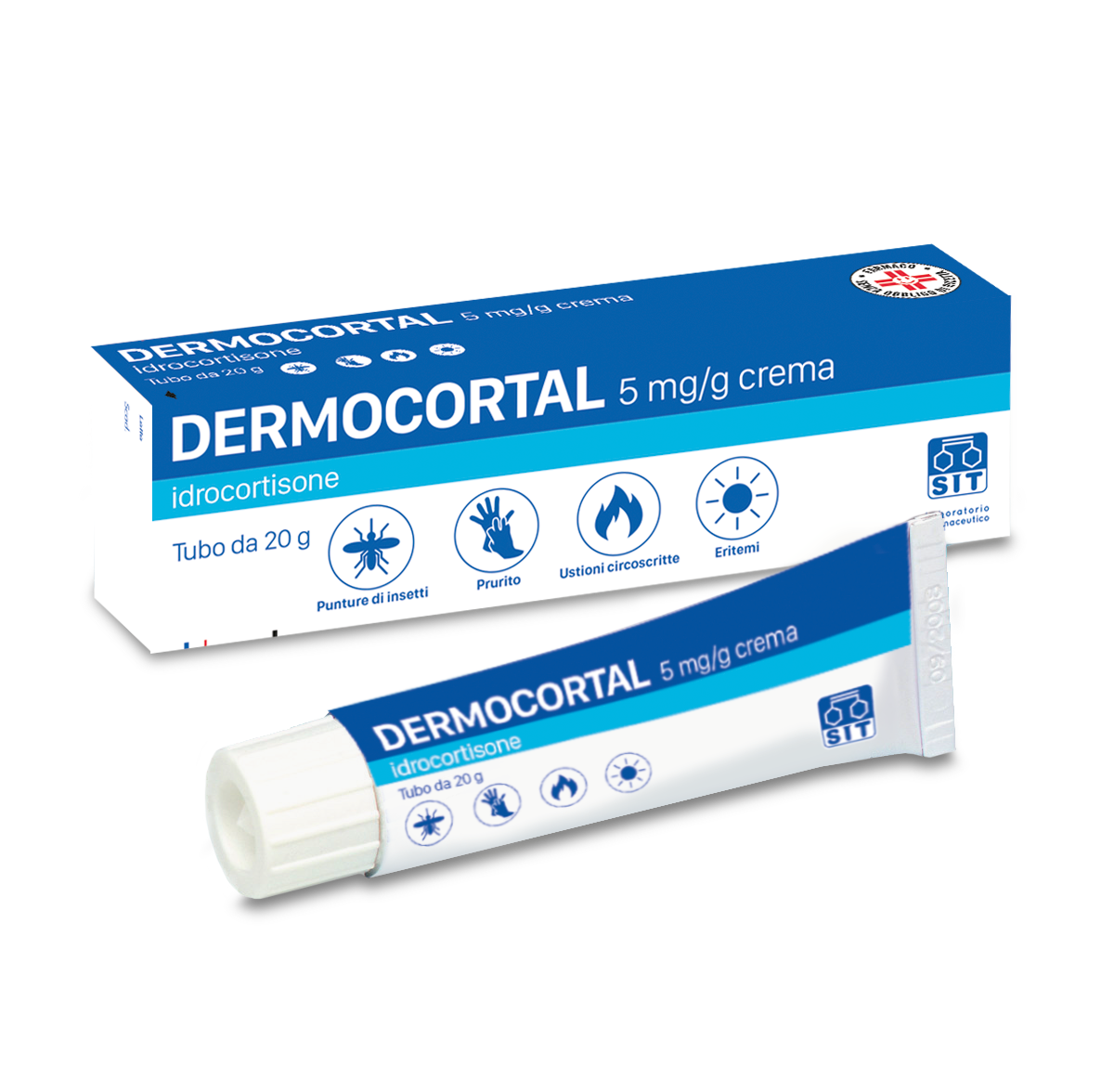 DERMOCORTAL*CREMA 20G 0,5% - Farmacia Mortise