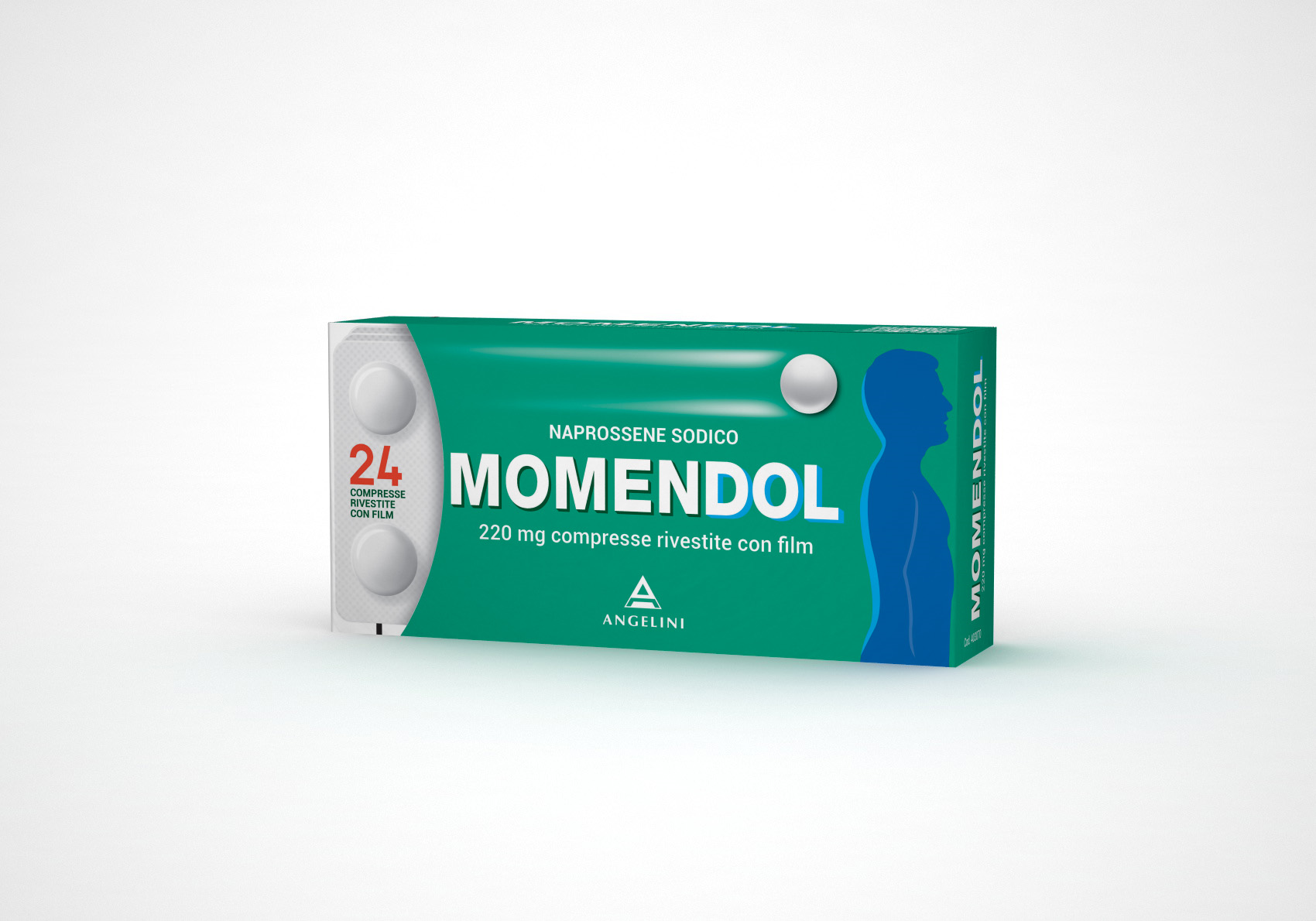 MOMENDOL*24CPR RIV 220MG - Farmacia Mortise