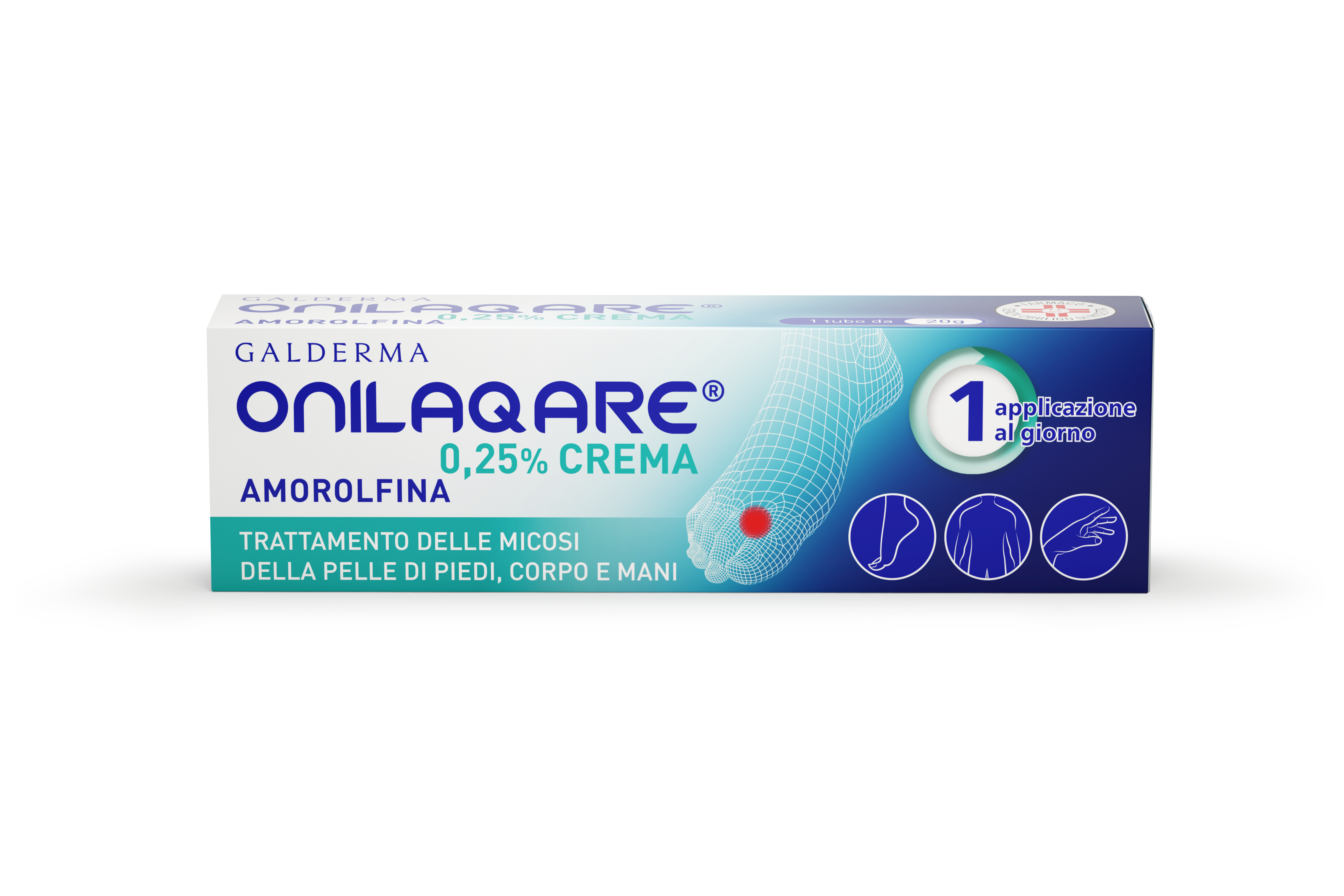 ONILAQARE*DERM CREMA 20G 0,25% - Farmacia Mortise