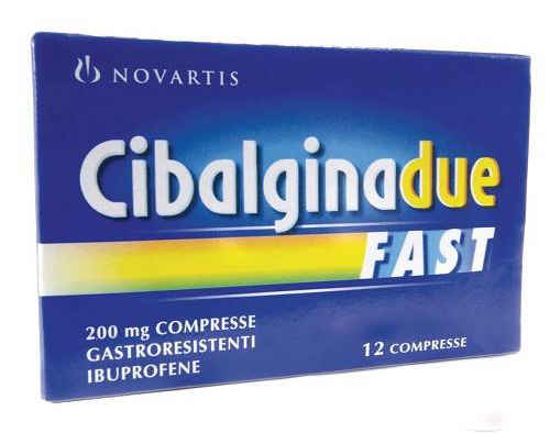 CIBALGINA DUE FAST*12CPR 200MG - Farmacia Mortise