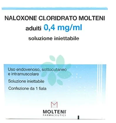 NALOXONE CLOR MOLT*F 0,4MG 1ML - Farmacia Mortise