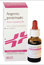 ARGENTO PROTEINATO*0,5% 10ML - Farmacia Mortise