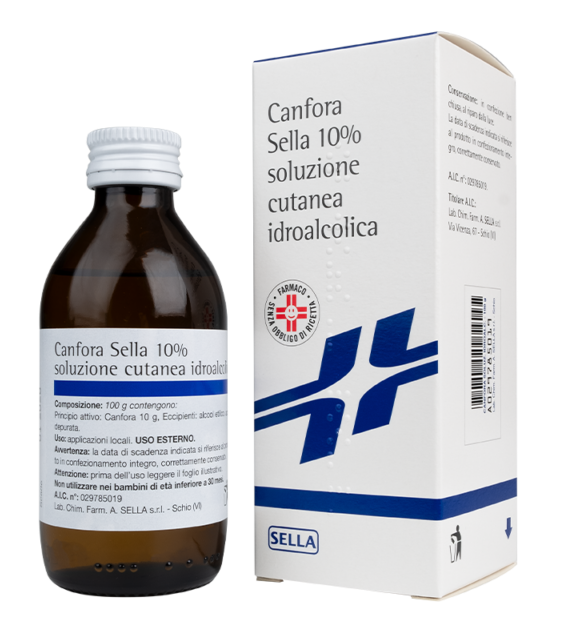 CANFORA*10% SOL IAL 100G - Farmacia Mortise