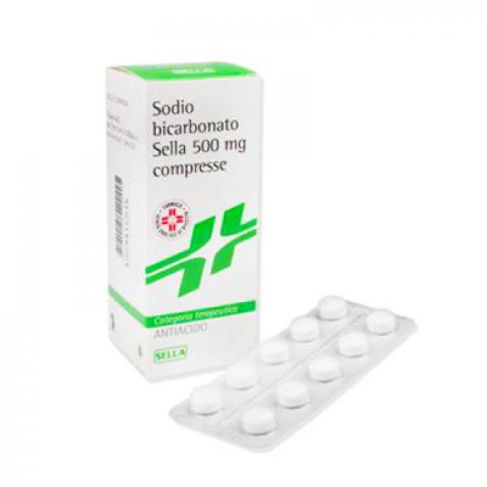 SODIO BICARB*50CPR 500MG - Farmacia Mortise