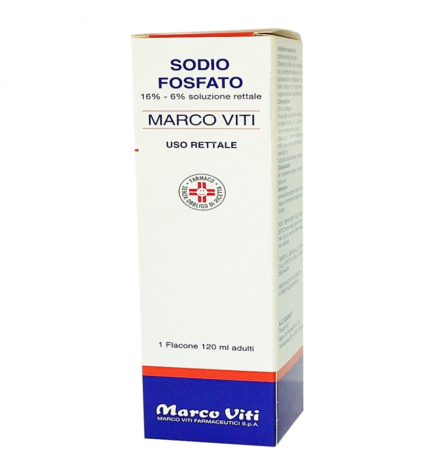 SODIO FOSFATO MV*SOL RET 120ML - Farmacia Mortise