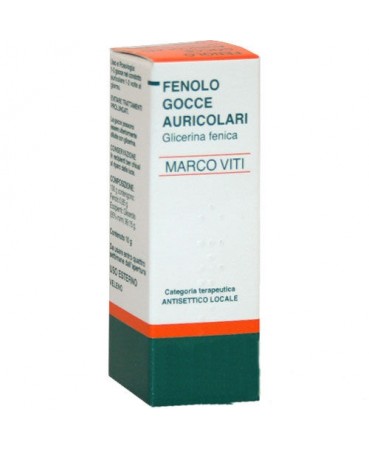 FENOLO MV*GTT OTO 10G1% - Farmacia Mortise