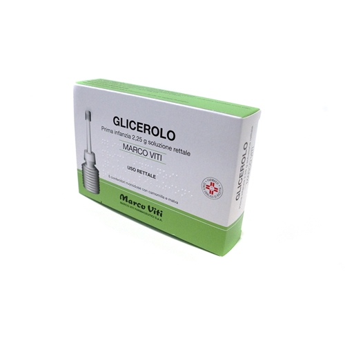 GLICEROLO MV*6MONODOSI 2,25G - Farmacia Mortise