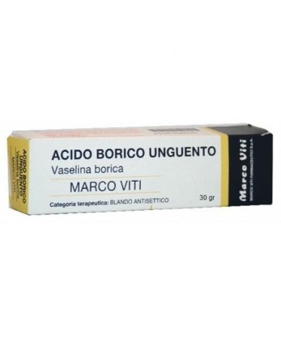 ACIDO BORICO MV*3% UNG 30G - Farmacia Mortise
