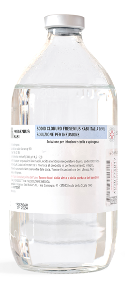 SODIO CLORURO FKI*0,9% 500ML - Farmacia Mortise