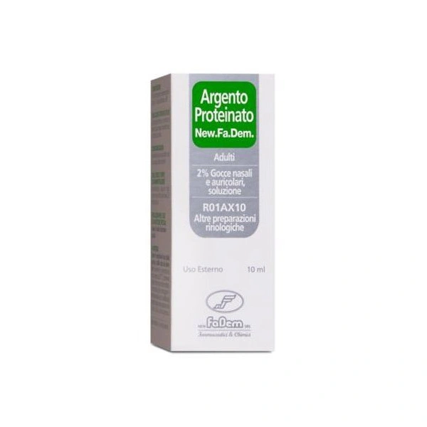 ARGENTO PROTEINATO*2% 10ML - Farmacia Mortise